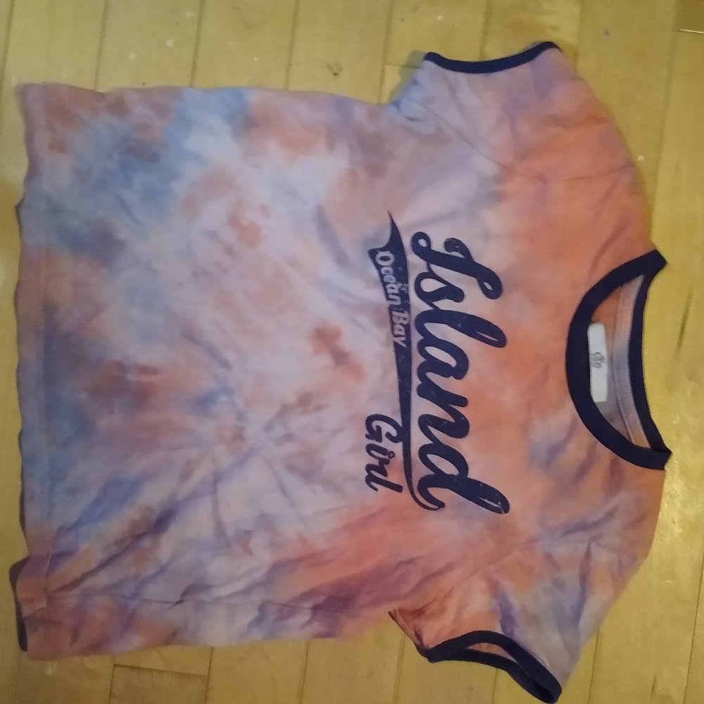 Tie-dyed  kids t-shirt